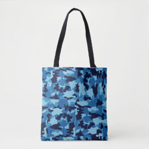 Armeetarnung Blaumuster Tasche