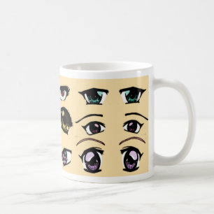 ärmel eyes kaffeetasse