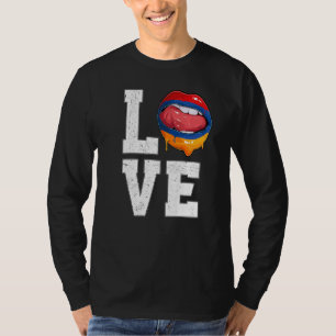 Armenia Flag Fußball-Liebe armenisch T-Shirt