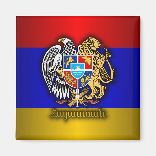 Armenia Pride Magnet (Vorne)