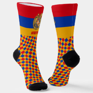 Armenia Socken, armenische Fahne Mode / Sport Socken