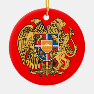 ARMENIA* Weihnachtsbaum-Verzierung Keramikornament