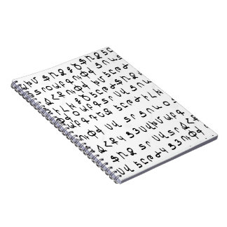 Armenian Alphabet Notebook Notizblock