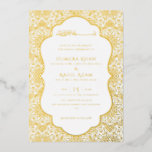 Armenian Archway Carpet Islamic Wedding Folieneinladung<br><div class="desc">Beautiful invitations and stationery for special occasions and festivals are available in both physical and digital formats. We can extend any design into matching items such as RSVP cards,  labels,  envelopes,  and more. Customization is available upon request. Looking forward to hearing from you!</div>