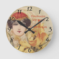 Armenian Merry Christmas Clock
