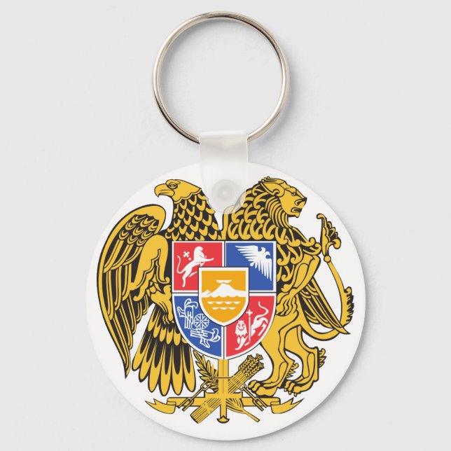 Armeniemblem Schlüsselanhänger (Vorderseite)