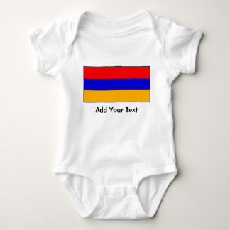 Armenien - armenische Flagge Baby Strampler