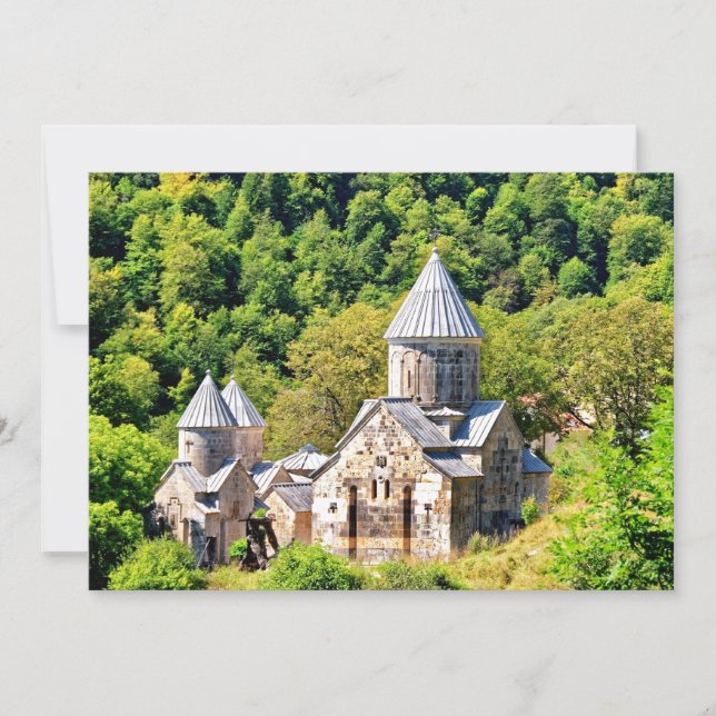 Armenien - Das Kloster Haghartsin, Dilijan Karte (Vorderseite)