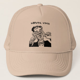 Arménien disant Casquette
