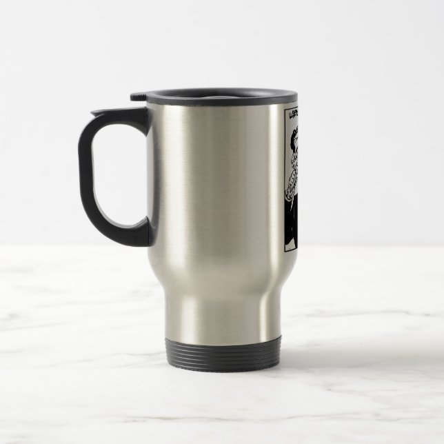 Arménien Dit Voyage Mug (Gauche)