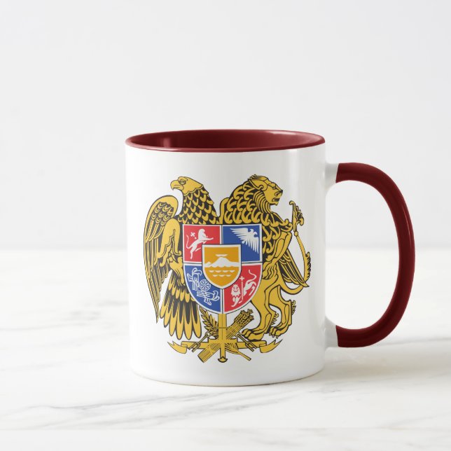 Armenien-Emblem Tasse (Rechts)