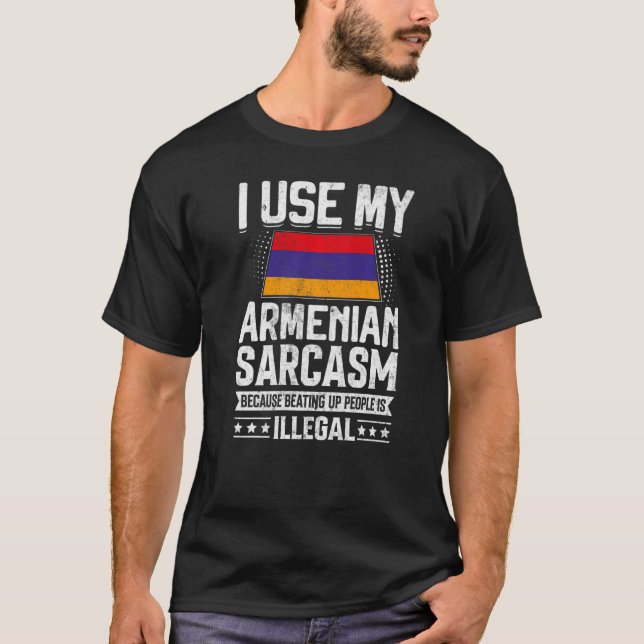 Armenien Flag Souvenirs für Armenier Männer und Fr T-Shirt (Vorderseite)