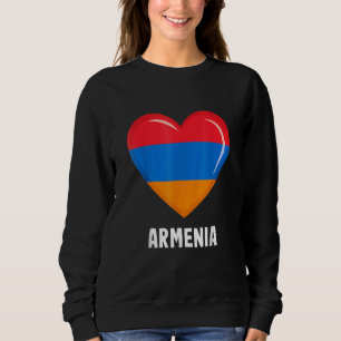 Armenien-Flagge Armenisch Armenien Erbe Wurzeln Sweatshirt