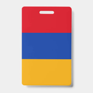 Armenien-Flagge Ausweis