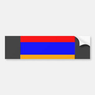 Armenien-Flagge Autoaufkleber