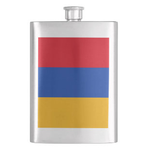 Armenien-Flagge Flachmann