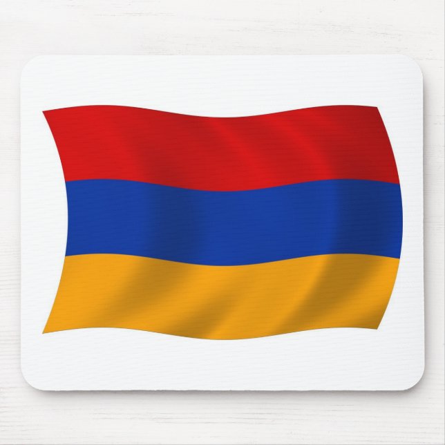 Armenien Flagge Mauspad (Vorne)