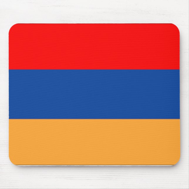 Armenien-Flagge Mousepad (Vorne)