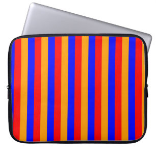 Armenien Flagge Streifen Land Muster Symbol rot bl Laptopschutzhülle