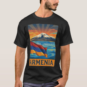 Armenien-Flagge T-Shirt