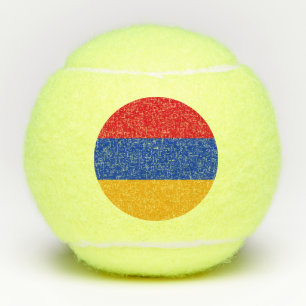 Armenien-Flagge Tennisbälle