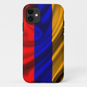 Armenien-Flaggen-Gewebe Case-Mate iPhone Hülle