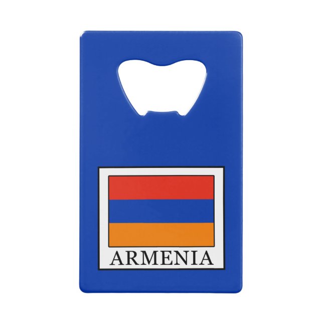 Armenien Geldbeutel Flaschenöffner (Vorderseite)