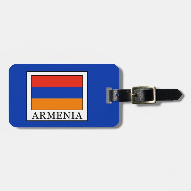 Armenien Gepäckanhänger (Vorderseite horizontal)