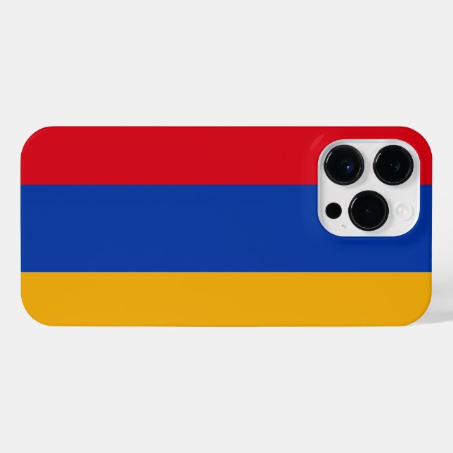 Armenien iPhone 14 Pro Max Hülle (Rückseite (Horizontal))
