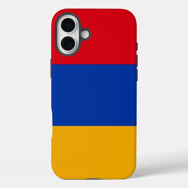 Armenien iPhone 16 Plus Hülle (Rückseite)