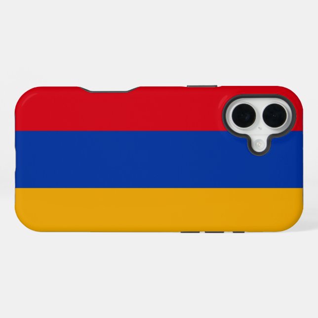 Armenien iPhone 16 Plus Hülle (Rückseite (Horizontal))