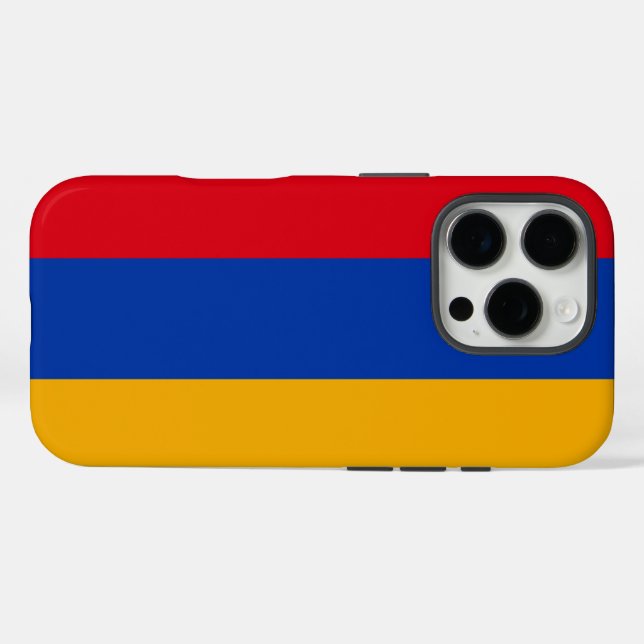 Armenien iPhone 16 Pro Hülle (Rückseite (Horizontal))