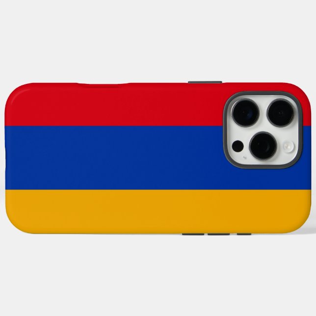 Armenien iPhone 16 Pro Max Hülle (Rückseite (Horizontal))