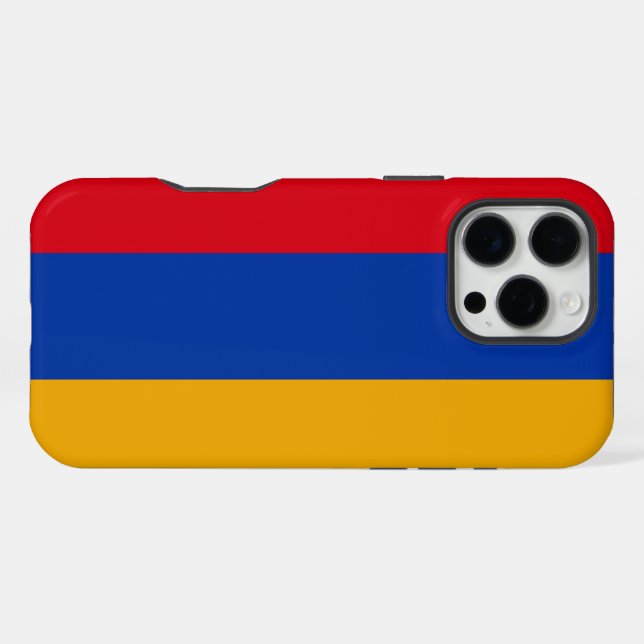 Armenien iPhone 16 Pro Max Hülle (Rückseite (Horizontal))