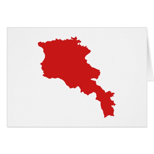 Armenien-Karte (Vorderseite (Horizontal))