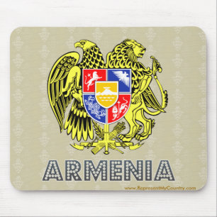 Armenien-Wappen Mousepad