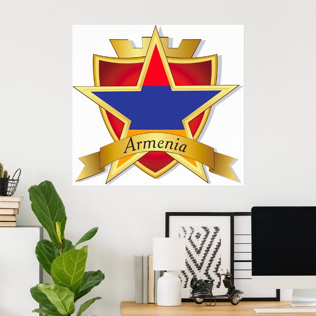 Armenien-Wappen Poster (Von Creator hochgeladen)