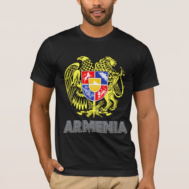 Armenien-Wappen T-Shirt (Vorderseite)