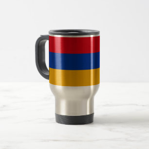 Armenienflagge Reisebecher