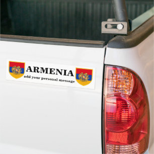 Armenienwappen Autoaufkleber