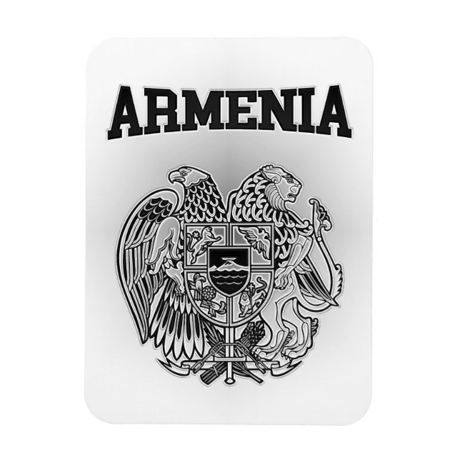 Armenienwappen Magnet (Vertikal)