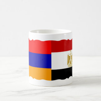 Armenisch-Ägyptische Fahne-Kaffee-Tasse Kaffeetasse