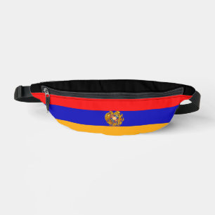 Armenische Fahne Drucksäge Nähtasche Bauchtasche