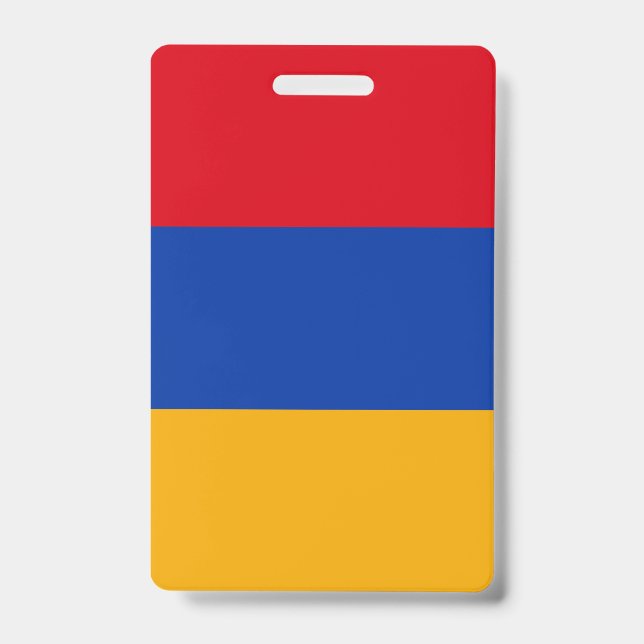 armenische Flagge Ausweis (Vorderseite)