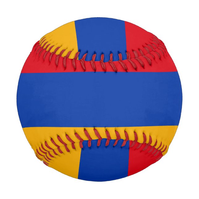 armenische Flagge Baseball (Rückseite)