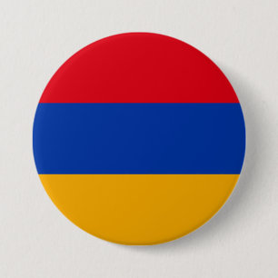 armenische Flagge Button