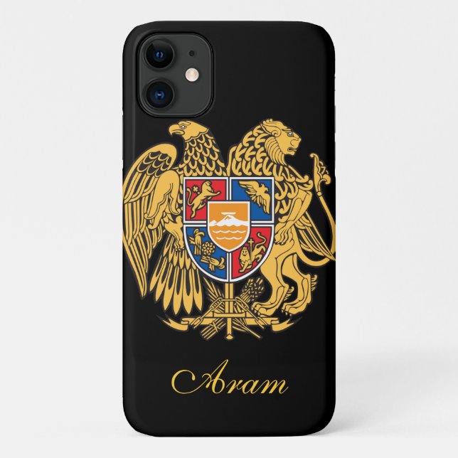 Armenische Flagge Case-Mate iPhone Hülle (Rückseite)