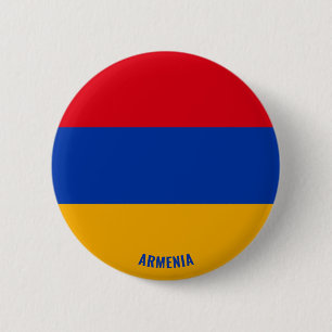 Armenische Flagge Charming Patriotic Button