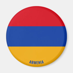Armenische Flagge Charming Patriotic Magnet