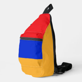 Armenische Flagge Crossbody Bag